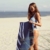 SummerSand Mikrofaser Strandtuch aus schnelltrocknendem Material: großes geruchsneutrales Mikrofaser Handtuch - Badehandtuch für den Strand sandabweisend - Antirutsch Beach Towel XXL - 160x80cm Blau - 5