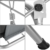 TecTake 3 Sitzer Hollywoodschaukel Gartenschaukel mit Sonnendach, witterungsbeständig, stabiles Stahlrohrgestell - Diverse Farben - (Grau | Nr. 402576) - 3