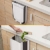 TTMOW Mülleimer Küche Faltbare, Neue Generation 9L Abfalleimer Küche Für Schranktür (Weiß) - 4