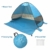 UPF 50+ Pop Up Strandzelt Sonnenschutz Strandschirm Sportschirm Tragbarer Zelt Sonnenschirm Baby Baldachin Mit Für Outdoor-Aktivitäten Strandreisen - 3