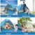UPF 50+ Pop Up Strandzelt Sonnenschutz Strandschirm Sportschirm Tragbarer Zelt Sonnenschirm Baby Baldachin Mit Für Outdoor-Aktivitäten Strandreisen - 4