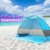UPF 50+ Pop Up Strandzelt Sonnenschutz Strandschirm Sportschirm Tragbarer Zelt Sonnenschirm Baby Baldachin Mit Für Outdoor-Aktivitäten Strandreisen - 7