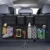 URAQT Kofferraum Organizer Auto, Auto Aufbewahrungstasche, Kofferraumtasche Auto, Wasserdichten Taschen Auto mit Starkes elastisches, Zauberstabstruktur für SUV, Schwarz (1-S) - 1