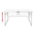 vidaXL Campingtisch Set mit 4 Hockern Klappmöbel Stühle Tisch Falthocker 120x60 - 4