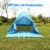 Wayrank Strandmuschel mit Reißverschluss-Türvorhang, Pop Up Strandzelt Wasserdich für Camping Picknick Strand Garten Outdoor - 7