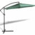 909 OUTDOOR Grüner Ampelschirm für Terrasse, Balkon und Garten Ø 300 cm, Verstellbarer Sonnenschirm mit Fußkreuz und Kurbel, Gartenschirm aus Polyester & Stahl - 2