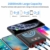 Aikove Wireless Powerbank 26800mAh Solar Externe Handy Akku mit (USB C&Micro) Zwei 2,4A Eingänge und DREI 2,4A Ausgänge, LCD Hohe Kapazitäts Solarladegeräte für Das Tablettes, Smartphones … - 8