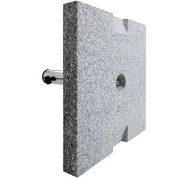 Anaterra Sonnenschirmständer 20kg für Garten oder Balkon, Schirmständer