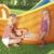 Bestway H2OGO! Wasserpark Hurricane, Planschbecken mit Wasserrutsche und Kletterwand, 420x320x260 cm - 2