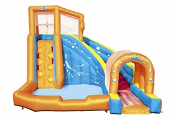 Bestway H2OGO! Wasserpark Hurricane, Planschbecken mit Wasserrutsche und Kletterwand, 420x320x260 cm - 7