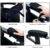 BJ-SHOP Armlehnen Pads Armlehnen Polster Ergonomisches Memory Foam Anti-Rutsch-Ellbogenstützkissen für Ellbogenentlastung (schwarz) Bürostuhl Armpolster - 6