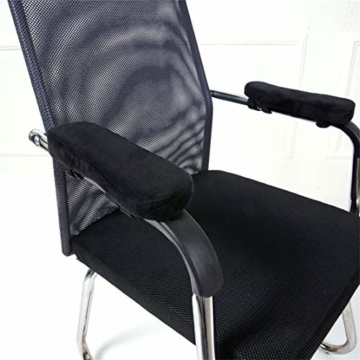 Botreelife 1 Stk. Stuhl Armpolster Memory Foam Computer Stuhl Armlehne Pedalabdeckung Geeignet zur Beruhigung von Ellbogen und Unterarmen Druckentlastung - 5