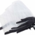 Carlo Milano Regenschirm: Stabiler Automatik-Taschenschirm mit transparentem Dach, Ø 100 cm (Schirm transparent) - 2