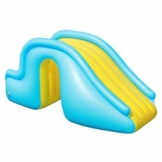 Dettelin Aufblasbare Wasserrutsche Kids Water Play Freizeiteinrichtung ， Breitere Schritte Joyful Swimming Pool Supplies Inflatable Waterslide Pool - 1