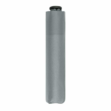 doppler Taschenschirm Zero,99 – Gewicht von nur 99 Gramm – Stabil – Windproof – 21 cm – Cool Grey - 1