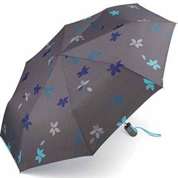 Esprit Taschenschirm Easymatic Light Flower Rain - Excalibur - 1