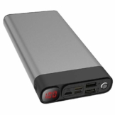 Externer Akku 30000mAh Powerbanks Mobiles Portable Ladegerät Die kann Nicht nur Ihr Handy Aufladen sondern sie ist auch kompatibel mit Spielkonsole ( Grau_30000mAh) - 1