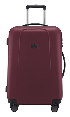 HAUPTSTADTKOFFER - Wedding - Hartschalenkoffer Trolley Rollkoffer Reisekoffer, TSA, Doppelrollen, 65 cm, 71 Liter, Burgund - 6