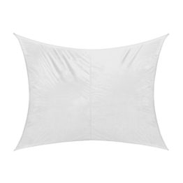 jarolift Sonnensegel Rechteck wasserabweisend, 300 x 200 cm, cremeweiß - 1