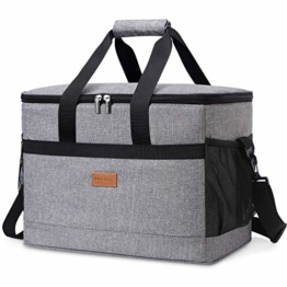 Lifewit 30L Kühltasche Picknicktasche Lunchtasche Mittagessen Tasche Thermotasche Isoliertasche für Lebensmitteltransport - 1