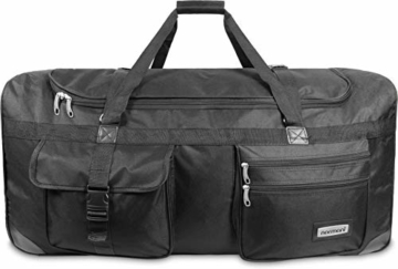 normani XXL Reisetasche Jumbo Big-Travel mit Rollen Farbe Schwarz / 120 Liter - 6