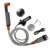 Qbuds Tragbare Campingdusche, kompakte Duschpumpe mit Zwei abnehmbaren USB-Akkus, Handbrause für Camping, Wandern, Reisen, Notfälle (2 Batterien) - 5
