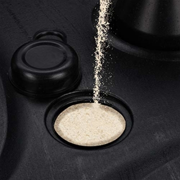 Relaxdays Sonnenschirmständer befüllbar mit Wasser o. Sand, Stockgröße 25-32mm, 44x42 cm, Kunststoff Schirmfuss, schwarz - 2
