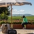 Relaxdays Sonnenschirmständer befüllbar mit Wasser o. Sand, Stockgröße 25-32mm, 44x42 cm, Kunststoff Schirmfuss, schwarz - 6