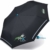 Scout Kinder Regenschirm Taschenschirm Schultaschenschirm mit Reflektorstreifen extra leicht Fußball Goal - 2
