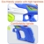 2er Pack wasserpistole ,Reichweite 9 Meter ,wasserpistole mit großer reichweite,wasserpistole spielzeug,wassergewehr für erwachsene kinder, Sommer Strand Pool Spielzeug für Kinder Erwachsener - 5