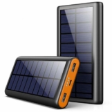 AOPAWA Solar Powerbank 26800mah Neueste Solar Ladegerät Externer Akku Hohe Kapazitat Solarladegerät mit 2 Ports Power Bank Akkupack für Handy, Tablet - 1