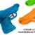 BG Wasserpistole Spielzeug für Kinder - 4 Mini Wasserpistolen mit großer Reichweite für den Strand Urlaub, Pool Partys und Aktivitäten im Freien - Water Gun Spritzpistolen ab 3 Jahren (12cm) - 4
