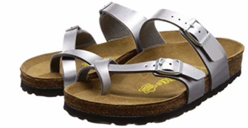 Birkenstock Mayari Silver 0071083, Flips flops, Damen, 41 - 6