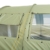 CampFeuer Tunnelzelt Multi Zelt für 4 Personen | riesiger Vorraum, 5000 mm Wassersäule | mit Bodenplane und versetzbarer Vorderwand | Campingzelt Familienzelt (olivgrün) - 3