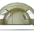 CampFeuer Tunnelzelt Multi Zelt für 4 Personen | riesiger Vorraum, 5000 mm Wassersäule | mit Bodenplane und versetzbarer Vorderwand | Campingzelt Familienzelt (olivgrün) - 4
