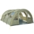 CampFeuer Tunnelzelt Multi Zelt für 4 Personen | riesiger Vorraum, 5000 mm Wassersäule | mit Bodenplane und versetzbarer Vorderwand | Campingzelt Familienzelt (olivgrün) - 1