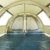 CampFeuer Tunnelzelt Multi Zelt für 4 Personen | riesiger Vorraum, 5000 mm Wassersäule | mit Bodenplane und versetzbarer Vorderwand | Campingzelt Familienzelt (olivgrün) - 7