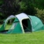 Coleman Chimney Rock 3 Plus Zelt, 3 Personen Tunnelzelt, 3 Mann Camping-Zelt, große abgedunkelte Schlafkabine blockiert bis zu 99% des Tageslichts, wasserdicht WS 4.500 mm - 2