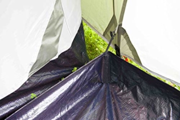 Coleman Zelt Ridgeline 4 Plus, 4 Mann Zelt, 4 Personen Vis-A-Vis Tunnelzelt, Campingzelt, Kuppelzelt mit Sonnendach, wasserdicht WS 3.000mm - 7