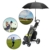 Eono by Amazon - 58 Inch Automatische Öffnen Golf Schirme Extra Große, Übergroß Doppelt Überdachung Belüftet Golfschirme, Winddicht wasserdichte Stock Regenschirme, Reise Golfschirm, Schwarz/Rot - 6