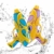 infinitoo 2 Stück Wasserpistole Spritzpistolen Set 200ml Water Gun mit 8-10 Meter Reichweite Blaster Spielzeug für Kinder Party Strand Pool etc. - 1