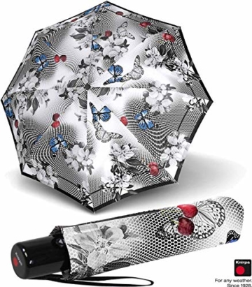 Knirps Regenschirm Slim Duomatic - klein und leicht mit Auf-Zu Automatik (Japan) - 3