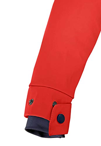 MADSea Damen Regenmantel Friesennerz rot wasserdicht, Farbe:rot, Größe:44 - 3