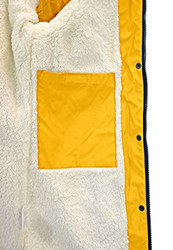 MADSea Damen Regenmantel gefüttert Friesennerz gelb, Farbe:gelb, Größe:44 - 7