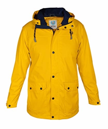 MADSea Herren Regenjacke Friesennerz Gelb, Farbe:gelb, Größe:5XL - 1
