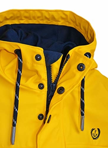 MADSea Herren Regenjacke Friesennerz Gelb, Farbe:gelb, Größe:5XL - 2