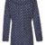 Michael Heinen Damen Softshellmantel gepunktet gestreift Parka Outdoor Mantel Kapuze Übergang 42 XL Navy - 2