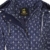 Michael Heinen Damen Softshellmantel gepunktet gestreift Parka Outdoor Mantel Kapuze Übergang 42 XL Navy - 3