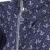 Michael Heinen Damen Softshellmantel gepunktet gestreift Parka Outdoor Mantel Kapuze Übergang 42 XL Navy - 5