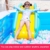 mooderff Aufblasbare Wasserrutschen PVC Pool Rutsche Schwimmbad Liefert Kinder Wasserspiel Freizeitanlage - 7
